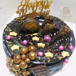 Brownie Delight Birthday Cake
