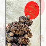 Brownie Tower Birthday Cake (Customized 3)