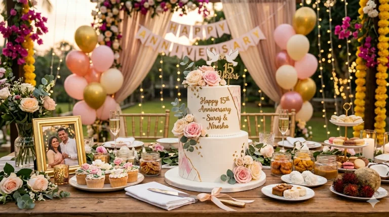 Anniversary Cake in Sri Lanka – Fresh, Custom & Beautiful Designs