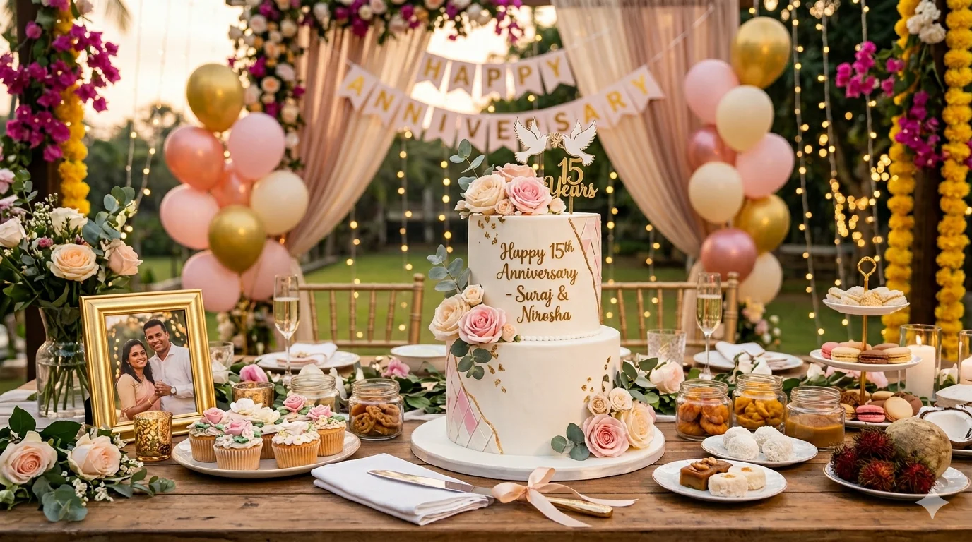 Anniversary Cake in Sri Lanka – Fresh, Custom & Beautiful Designs